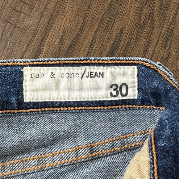 Rag & Bone Classic Blue Denim Jeans - Picture 2 of 3